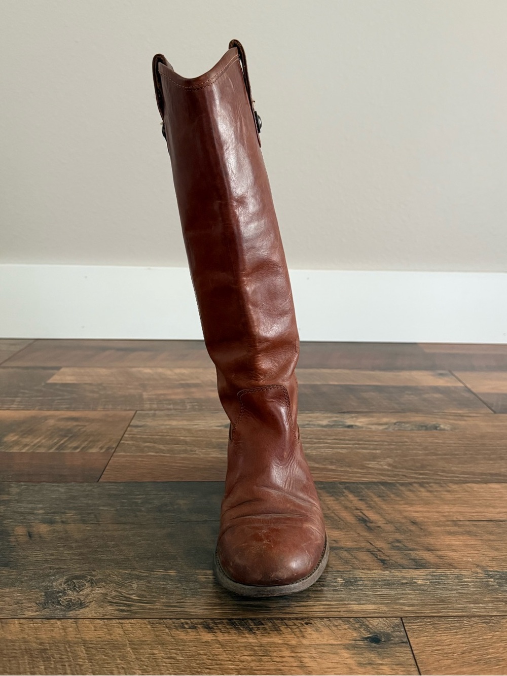 Frye Melissa Button Boots in Cognac - Picture 7 of 12